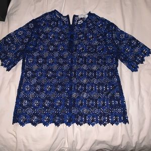 Sandro blue top